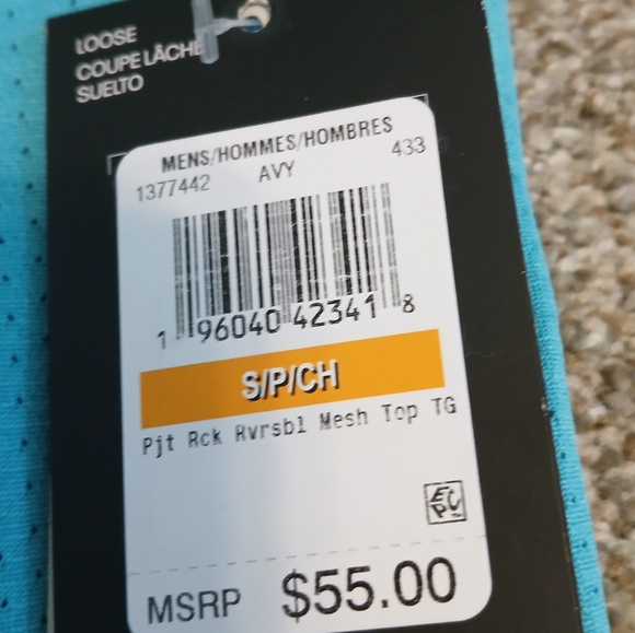 Under Armour Project Rock Training Reversible Tank Top Men's Size Small (NWT) - Picture 6 of 9